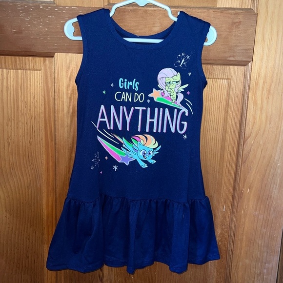 🛍 PRETTY LITTLE GIRLS DRESS SIZE 4/5 🛍 - Picture 1 of 6